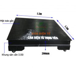 Khung cân sàn điện tử I150