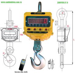 Cân treo JC 5 tấn 2