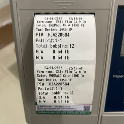 Hình ảnh mẫu tem in của đầu cân IND LP LC